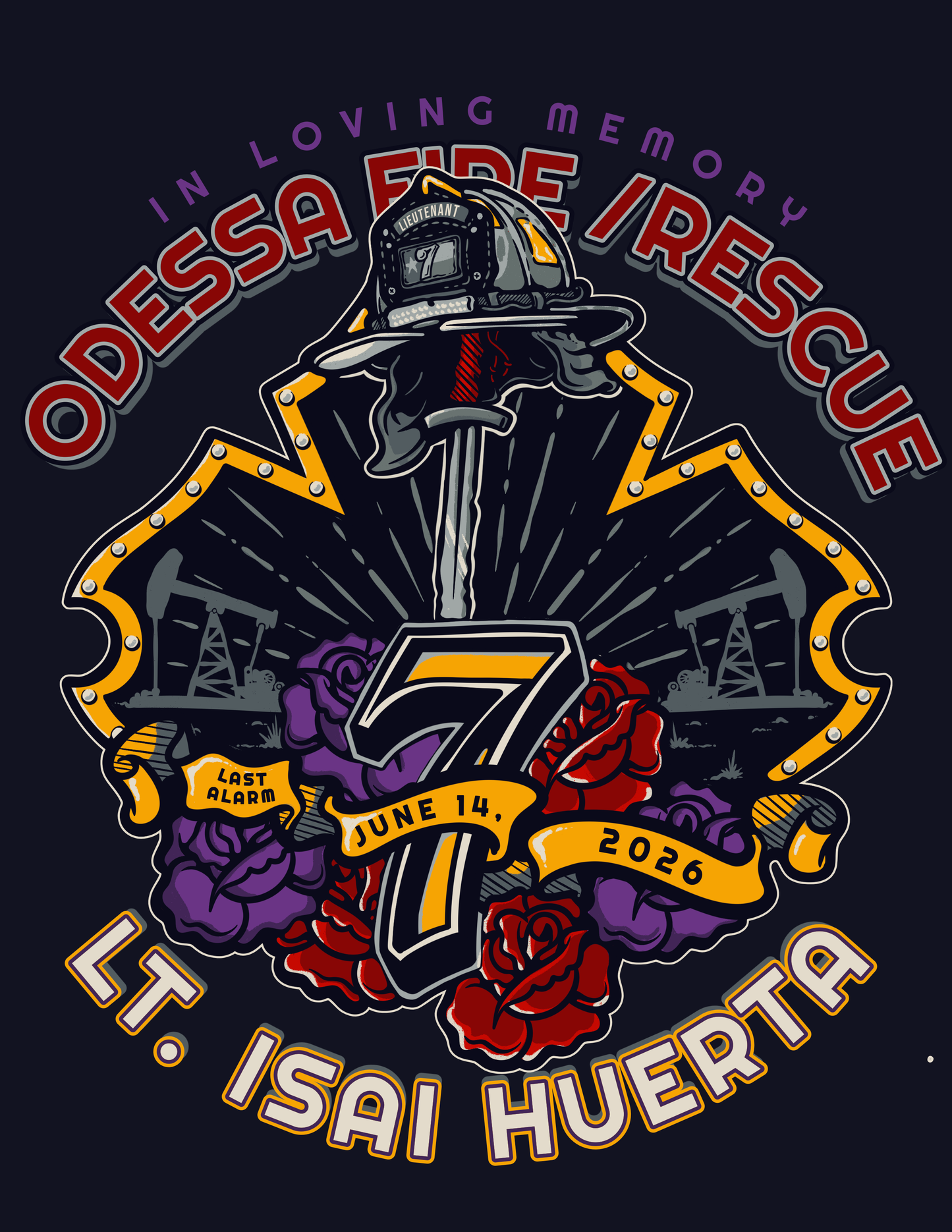 Lt. Isai Huerta {decals} 💜
